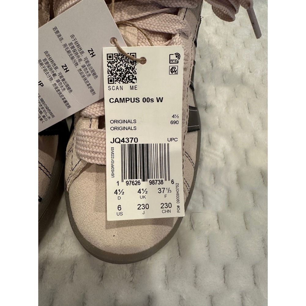 Adidas Campus 00s W Wonder Quartz Dark Brown Suede Sneakers JQ4370 Womens Size 6 - Picture 4 of 10